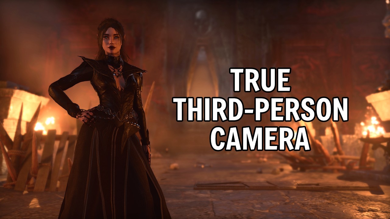 BG3 - True Third-Person Camera - Showcase