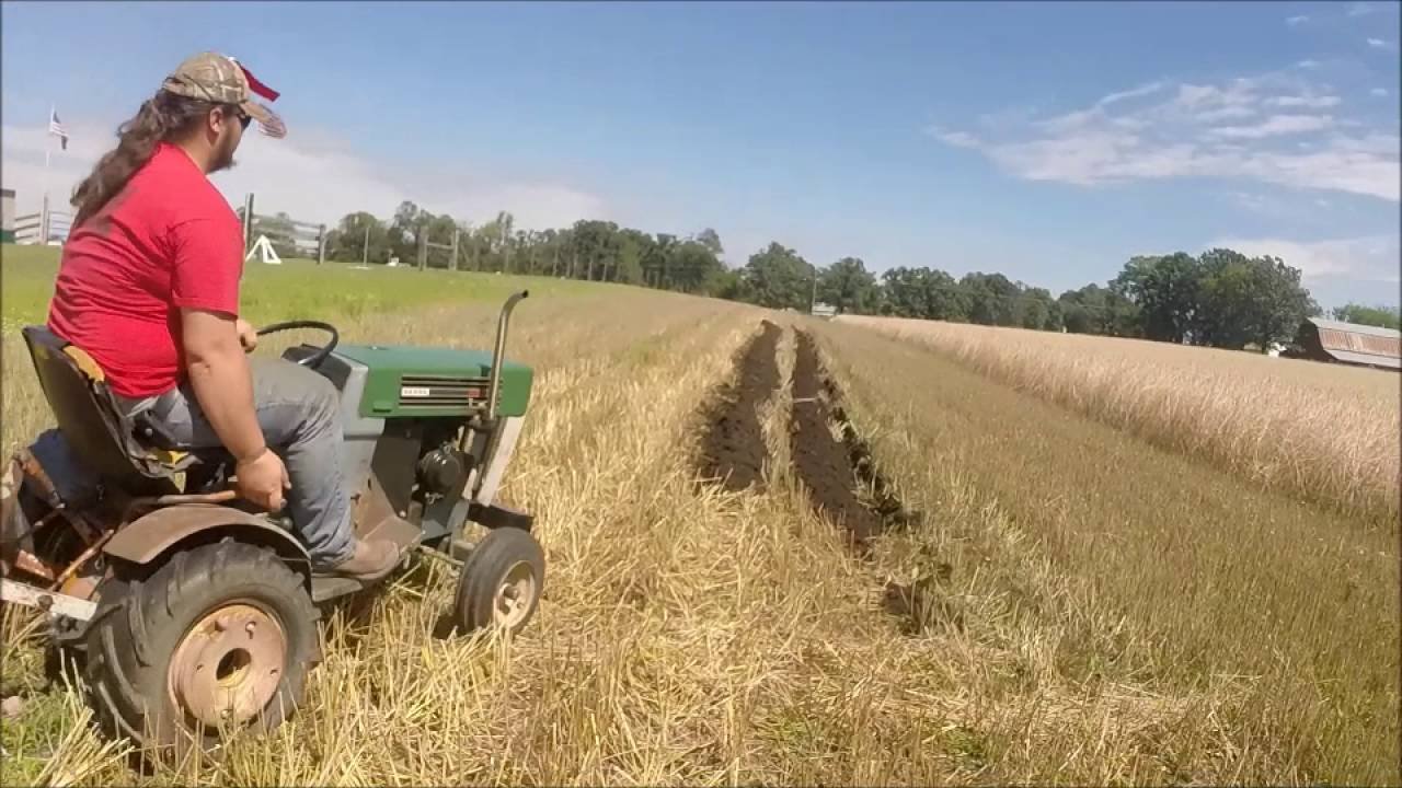 Sears SS12 plowing a field!
