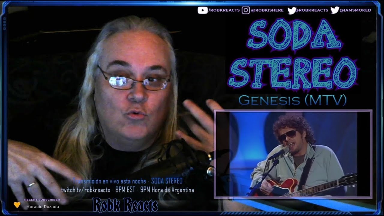 Soda Stereo - Requested Reaction Review - Genesis - MTV - Top Performance