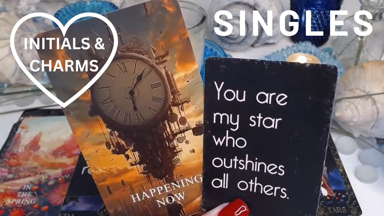 💘 ROMANTIC EVENING FILLED W/SURPRISES 😮👑SINGLES LOVE TAROT  INITIALS & CHARMS ✨