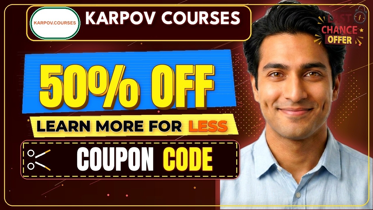 💥 EXCLUSIVE Karpov Courses Coupon Code | Check the Latest Deal First