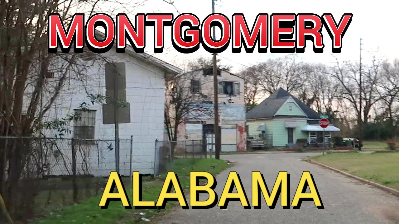 INSIDE THE POVERTY STRICKEN AREAS HISTORIC MONGOMERY ALABAMA
