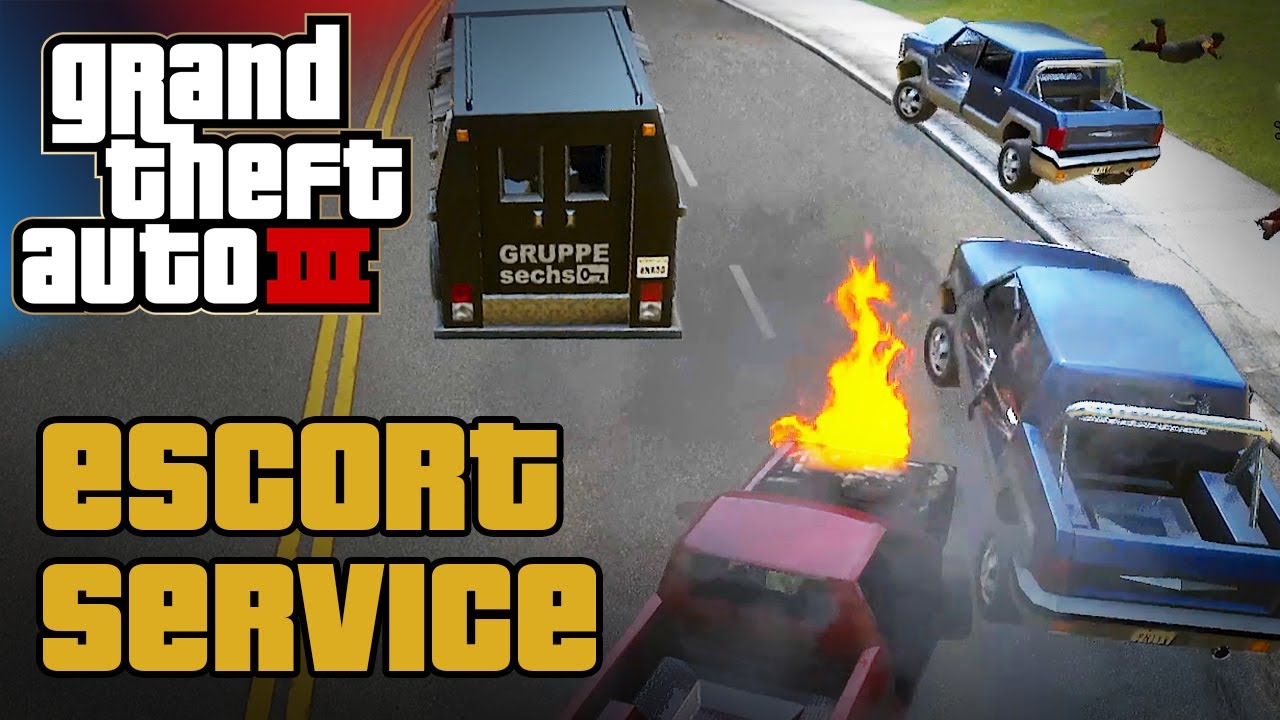 GTA 3 – Mission 39: Escort Service (THINGS GOT MESSY💀)