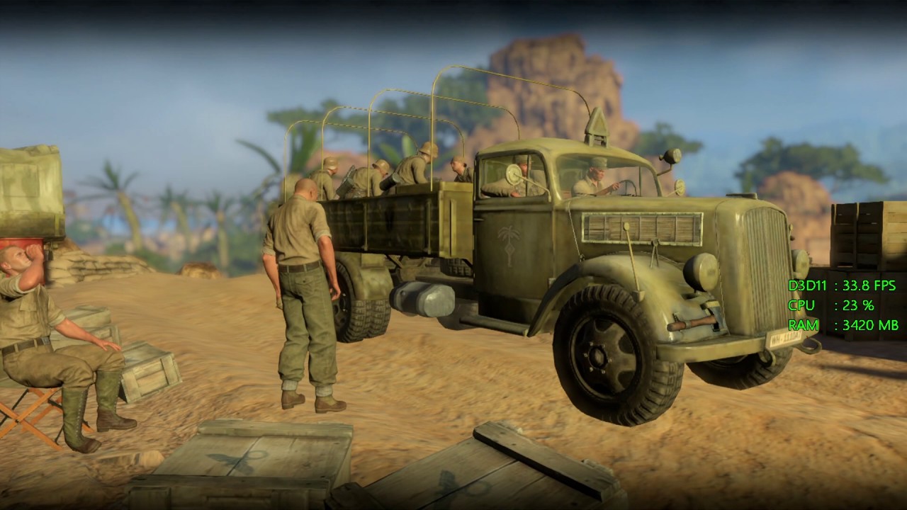 Intel HD Graphics 630 -- Intel Core i3-7100 -- Sniper Elite 3 Benchmark