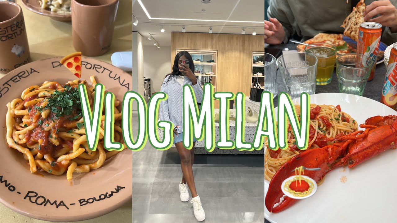 VLOG MILAN ||🇮🇹 24h à Milan || Duomo|| Visite de la ville✨|