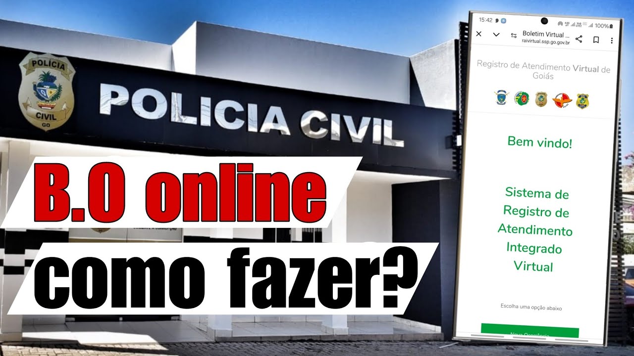 Como fazer B.O online? Perda de documento, Acidente de Tr&acirc;nsito, Roubo, e outros!