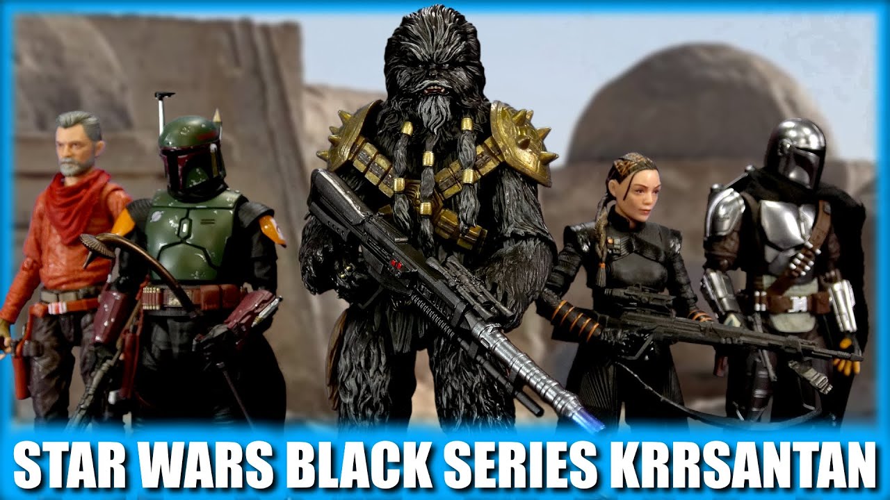 Star Wars Black Series Krrsantan Book of Boba Fett Deluxe Hasbro Action Figure Review