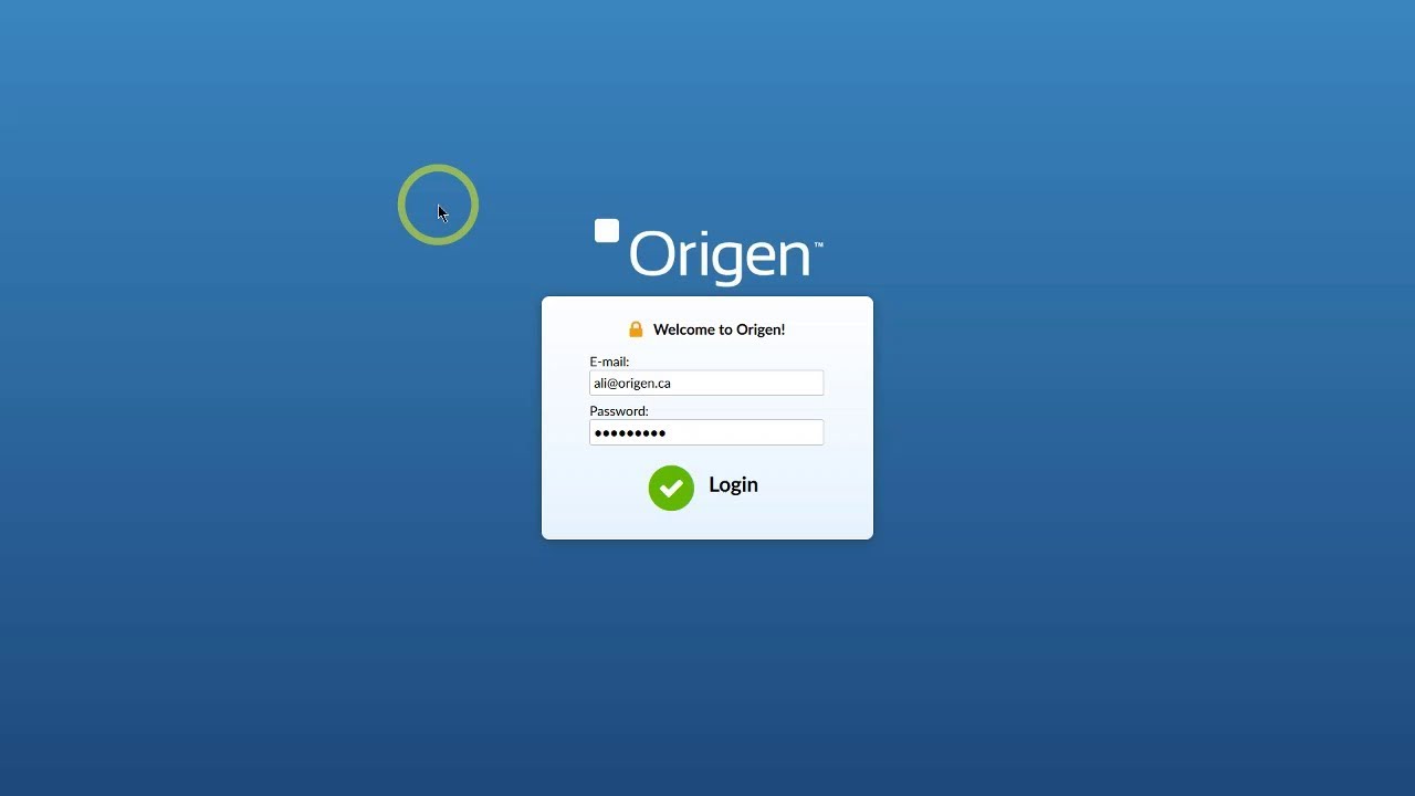 Origen Hosted PBX GUI Overview