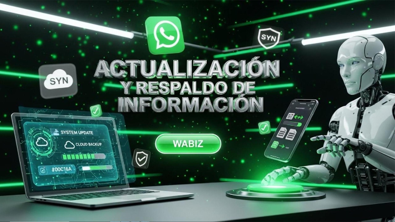 Cómo Actualizar y Respaldar Información en WABIZ Paso a Paso