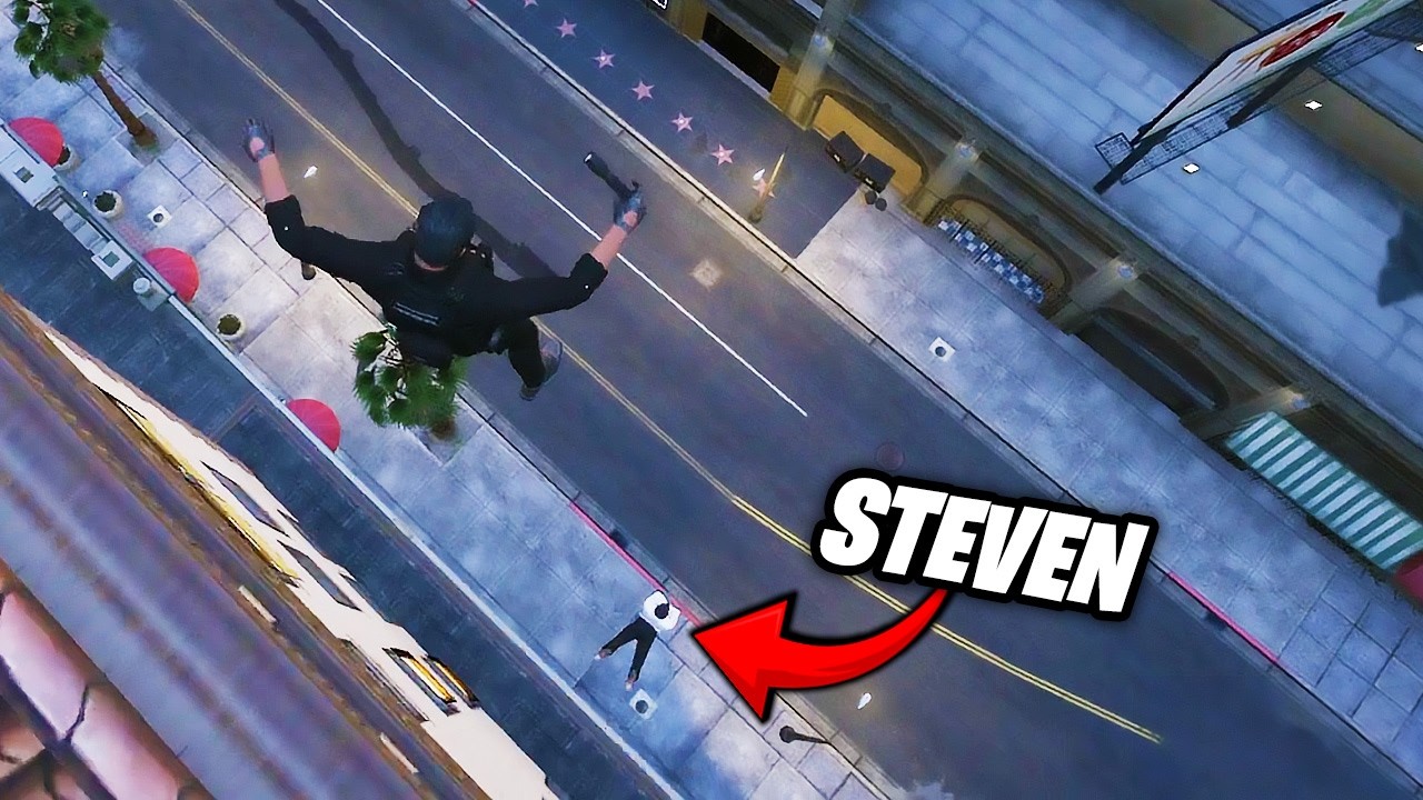 Brian Accidentally Jumps Off a Building While Steven Drops Crucial Intel | NoPixel RP | GTA RP