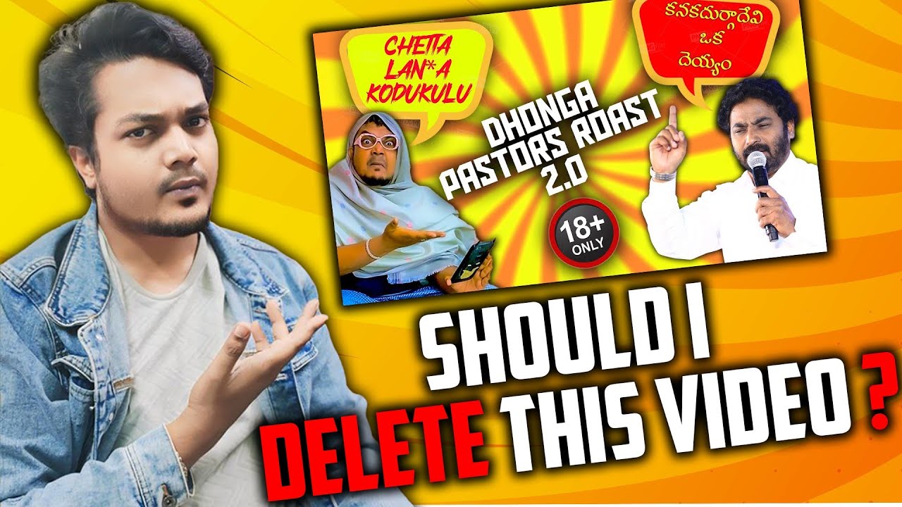 DHONGA PASTORS ROAST PART-2 by KING CHANDRAHAS || fake pastors roast telugu || pastor roast telugu