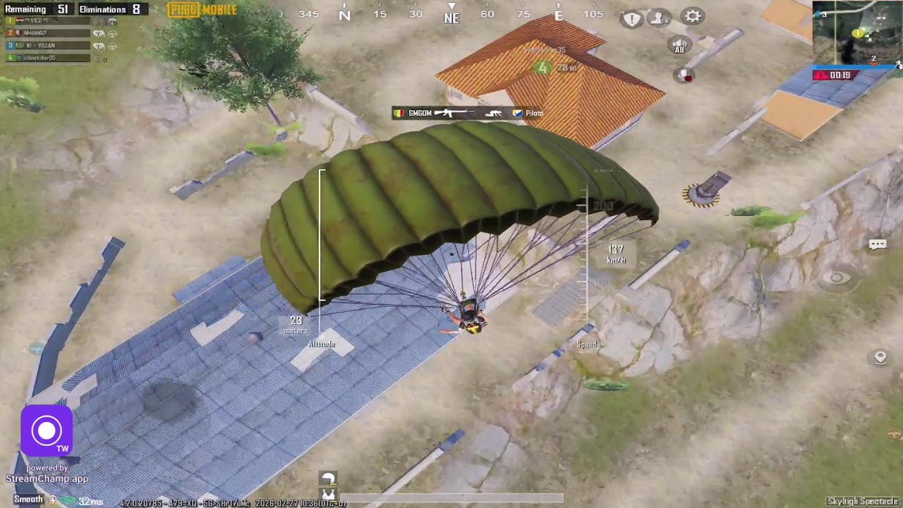 Broadcast powered by StreamChamp