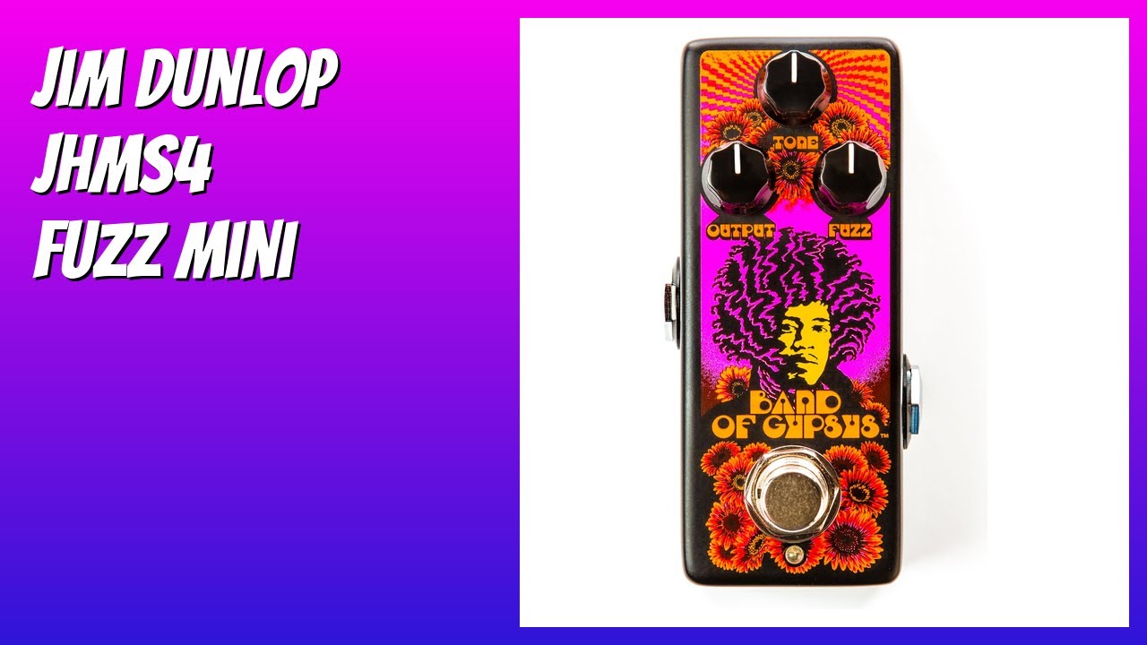 REVIEW (2026): Jim Dunlop JHMS4 Fuzz Mini. Features