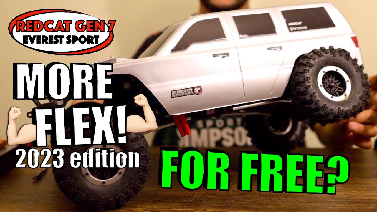 MORE FLEX FOR FREE! Redcat Gen 7 Linkage Repositioning