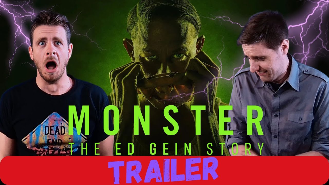 Two best friends REACT to MONSTER The Ed Gein Story Trailer - with DISCLAIMER