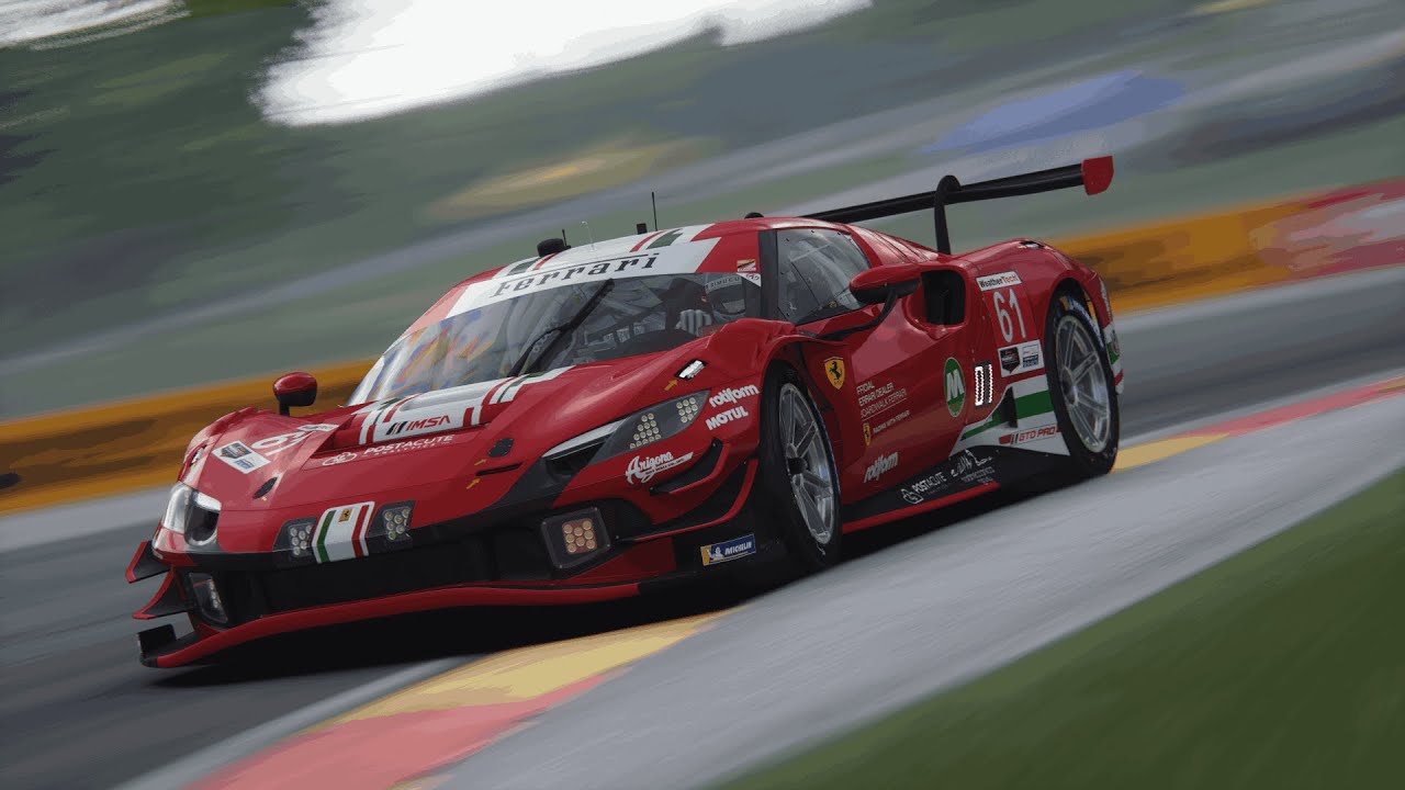 Assetto Corsa | Ferrari 296 GT3 Onboard @ Road America | 2:05.010