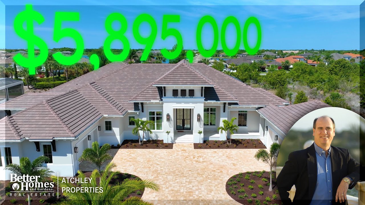 Sophia III Builder's Model Home - The Lake Club in Lakewood Ranch 34202 - Luxury Homes