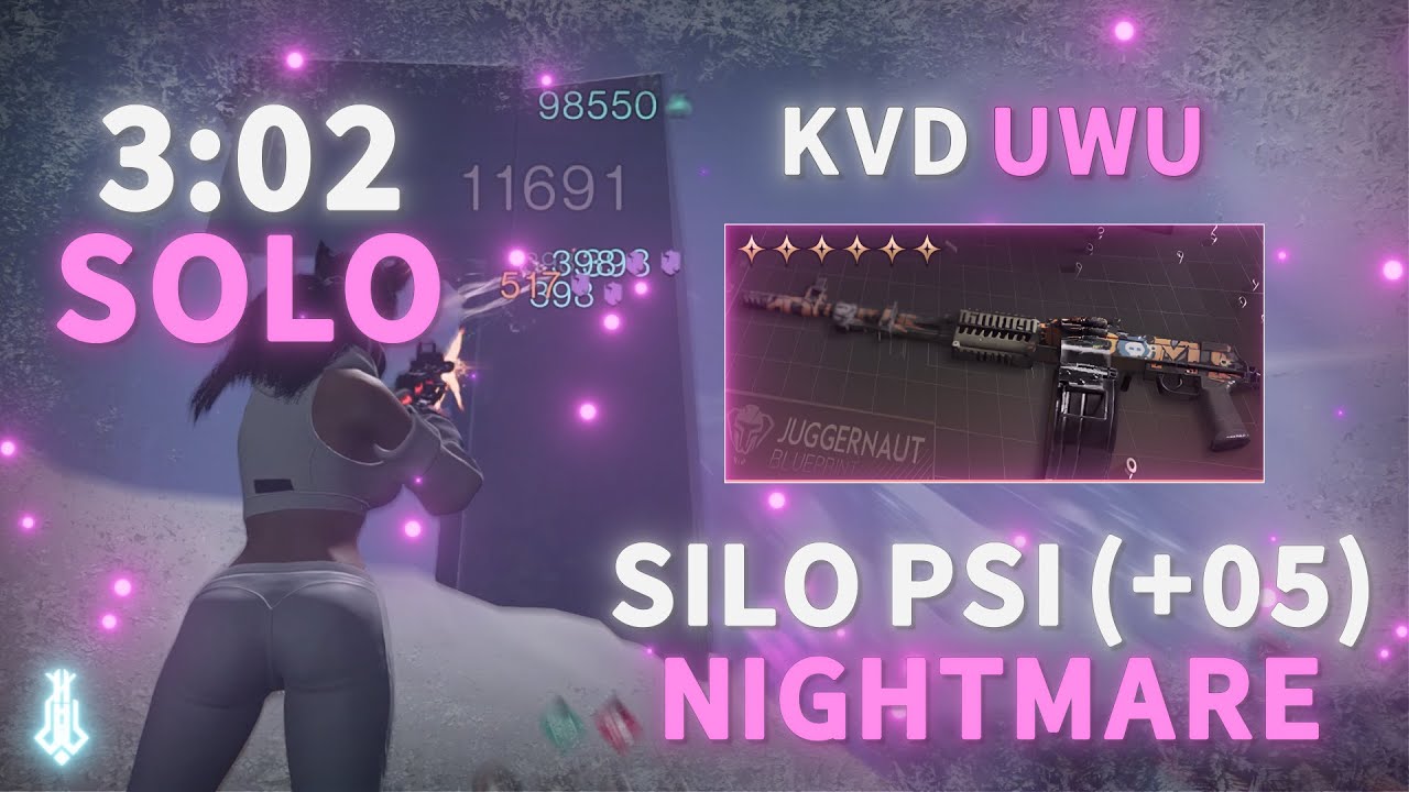 Nightmare Mode PSI (+05). Solo 3:02 with KVD Boom Boom. Fridge Exploded. Once human
