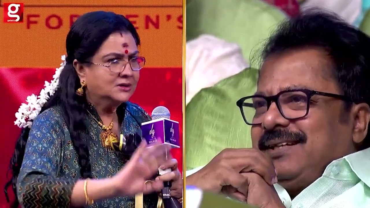 💕Screenplay-ல எப்பவும் Bhagyaraj தான்..பெருமையா பேசிய Urvashi🔥