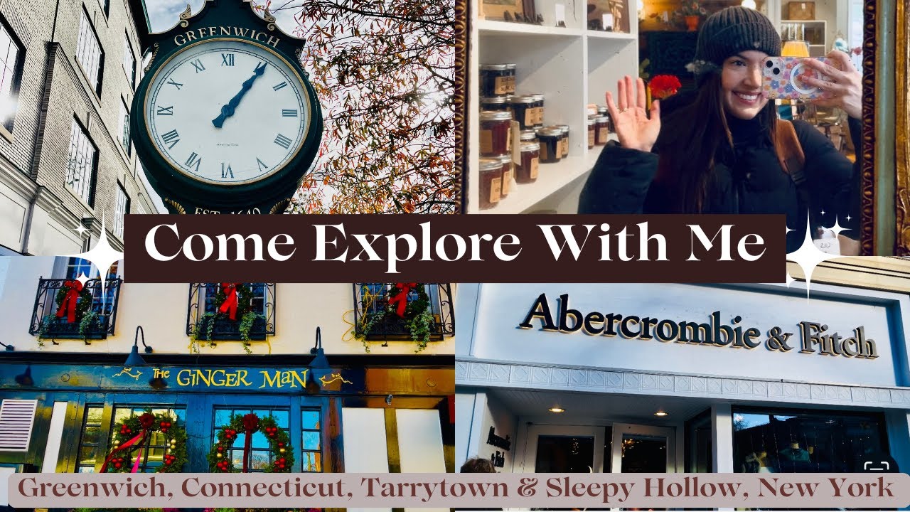 Exploring Greenwich, CT & Tarrytown, NY 💜 🐎 ☕️