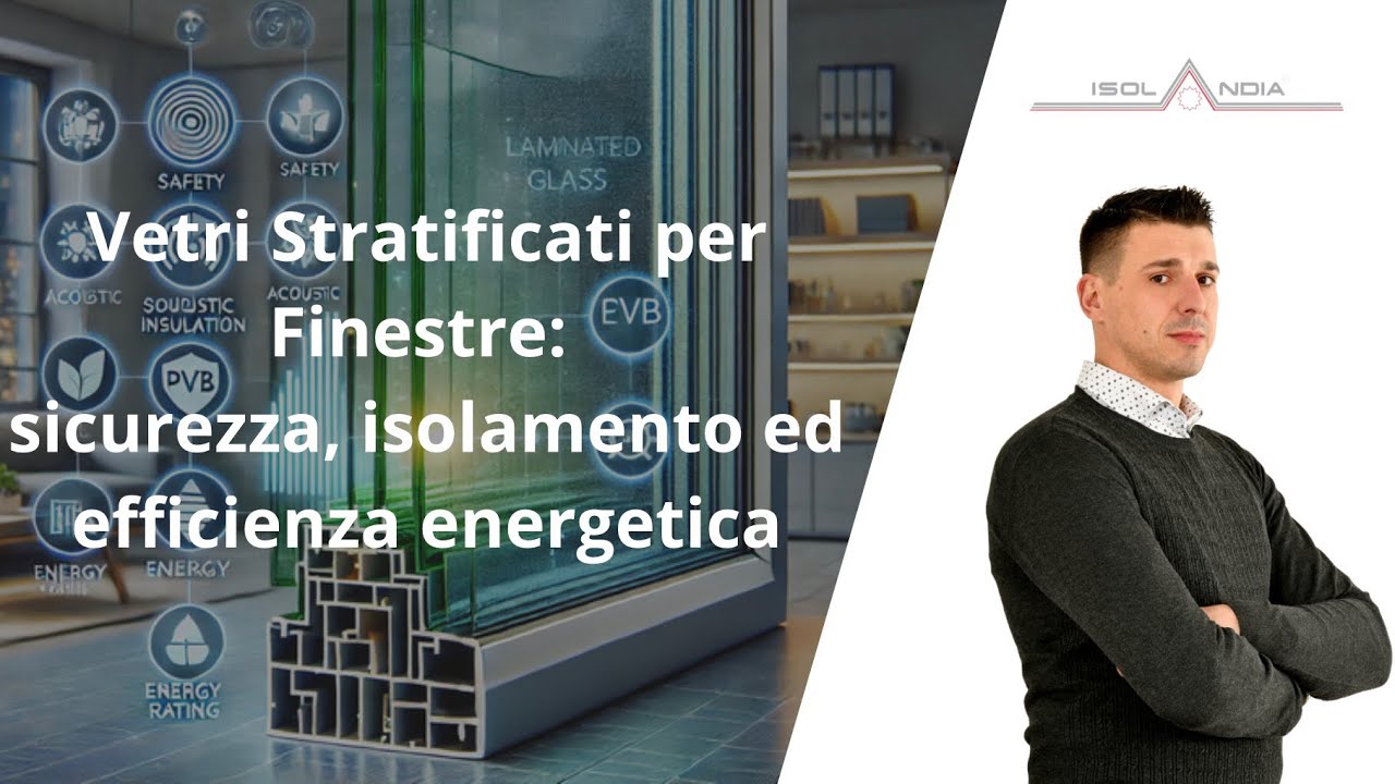 [ Vetri stratificati per finestre sicurezza, isolamento e protezione - Isolandia finestre Chiavari ］