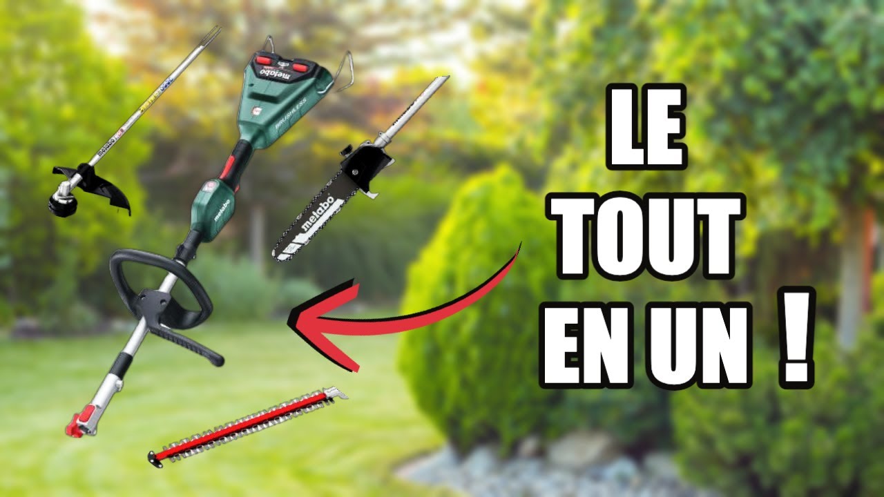 OUTIL MULTI-FONCTIONS DE JARDIN MA 36-18 LTX BLQ - METABO - La pause café de BichonTV