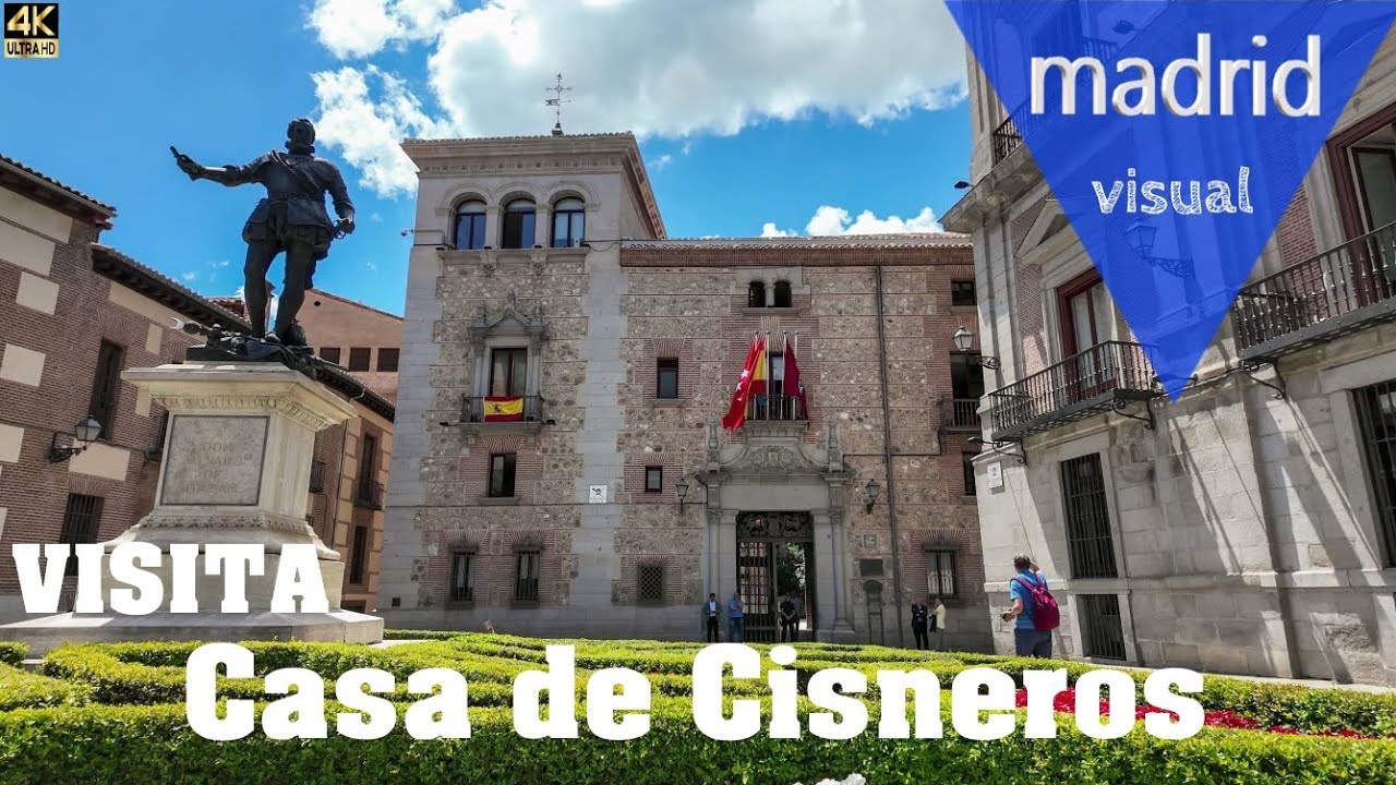 VISITA a la CASA CISNEROS - Madrid 4k