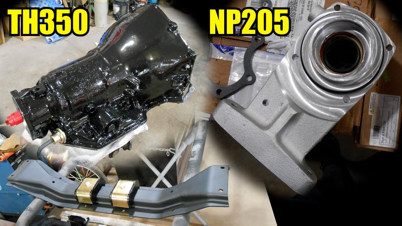70 Chevy Truck B&M TH350 & NP205 Transfer Case Adaptor Assembly