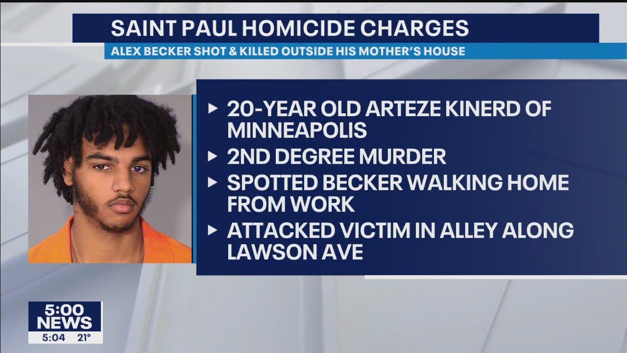 St. Paul homicide: 20-year-old charged in killing of man who was walking home from work