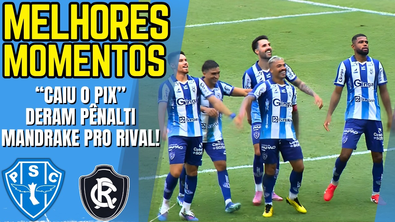 🐺👊 Remo 1X2 Paysandu - Parazão 2026 - MELHORES MOMENTOS! PAYSANDU SC