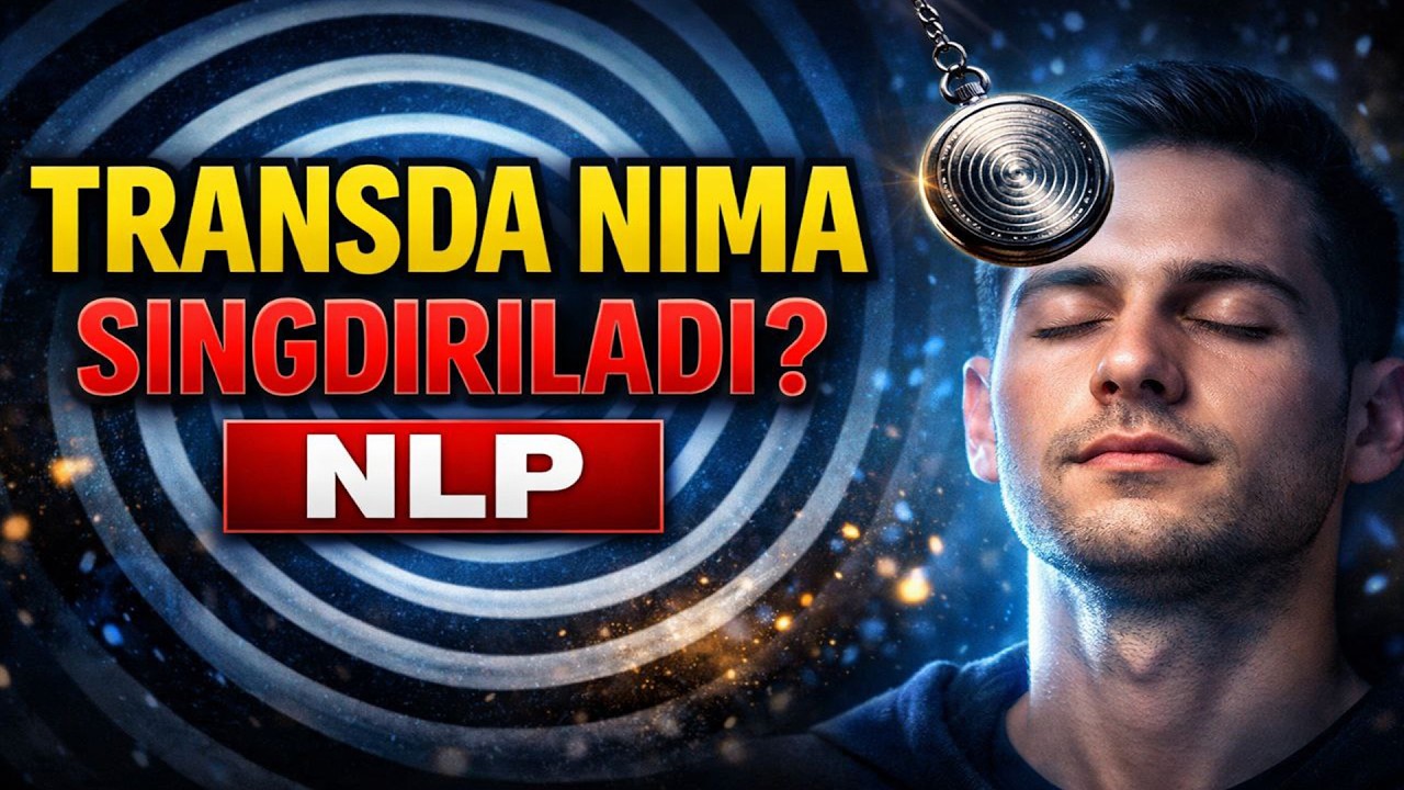 Inson ong ostiga qanday ta'sir qilish mumkin? (NLP singdirish).Xasanov Begzod amaliyotchi psixolog.