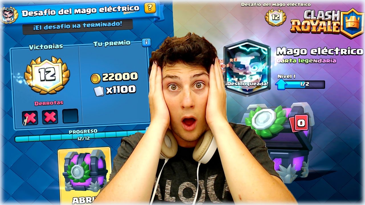 ¡¡ CONSIGO EL MAGO ELECTRICO, LA NUEVA LEGENDARIA EN DIRECTO !! | EL MAZO - Clash Royale [WithZack]