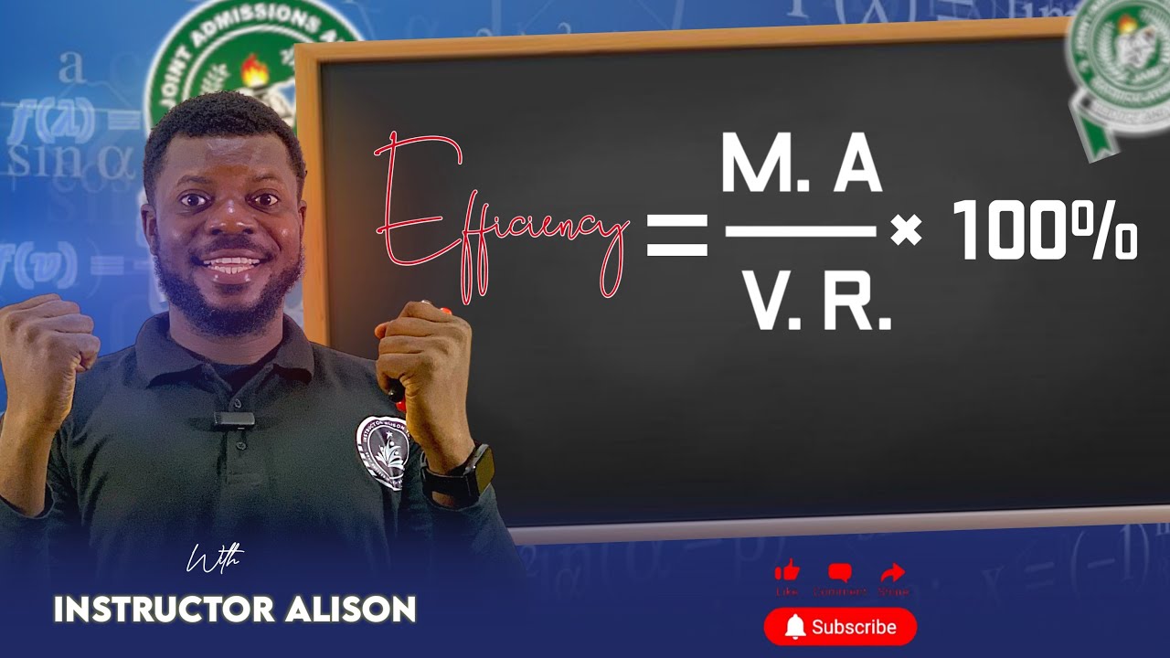 ВЕРОЯТНЫЙ ВОПРОС JAMB-WAEC 2025: Как рассчитать нагрузку, используя эффективность и отношение ско...