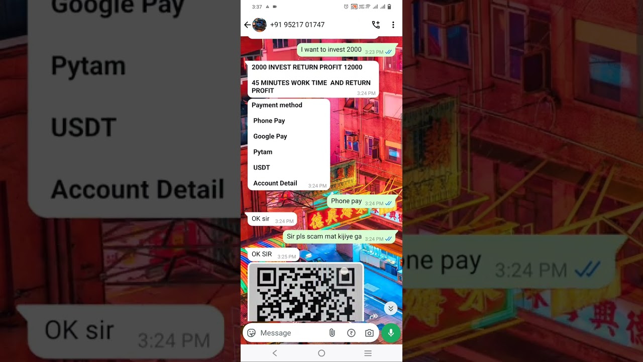 telegram money doubling scam