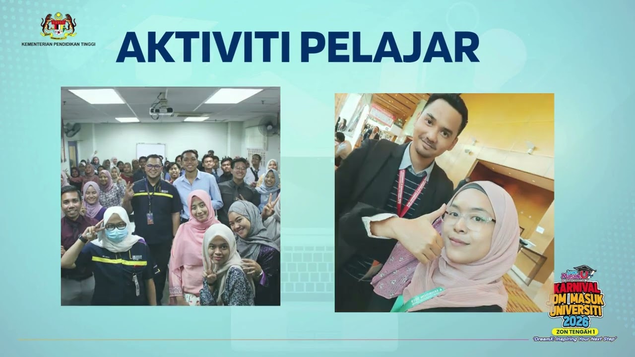 Taklimat Fakulti Fakulti Komunikasi dan Pengajian Media UiTM | JOM MASUK UNIVERSITI 2026