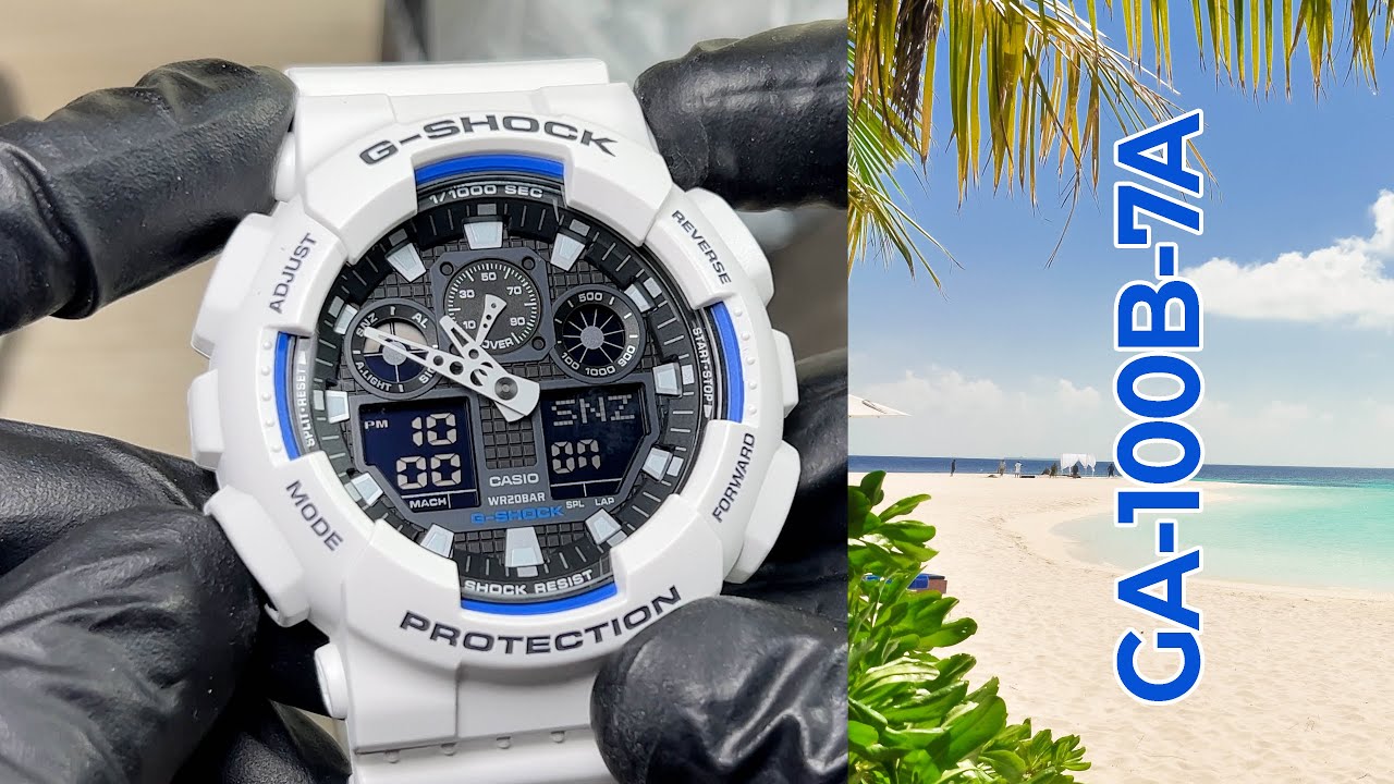 Reloj Blanco GA-100B-7A Reseña y Recomendaciones