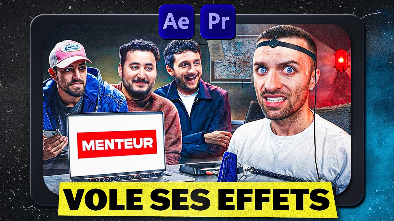 J’ai refait 3 effets de cette vidéo de Squeezie, je t’explique comment.
