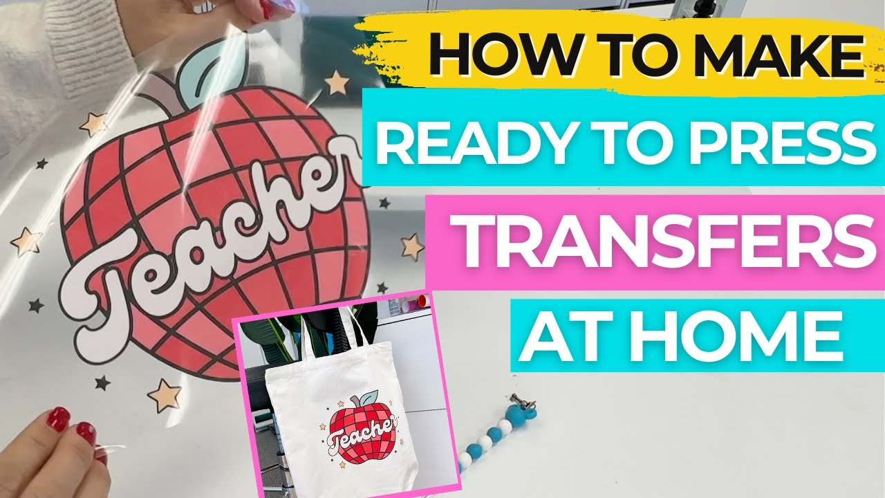 How to Print Ready to Press Heat Transfers at Home