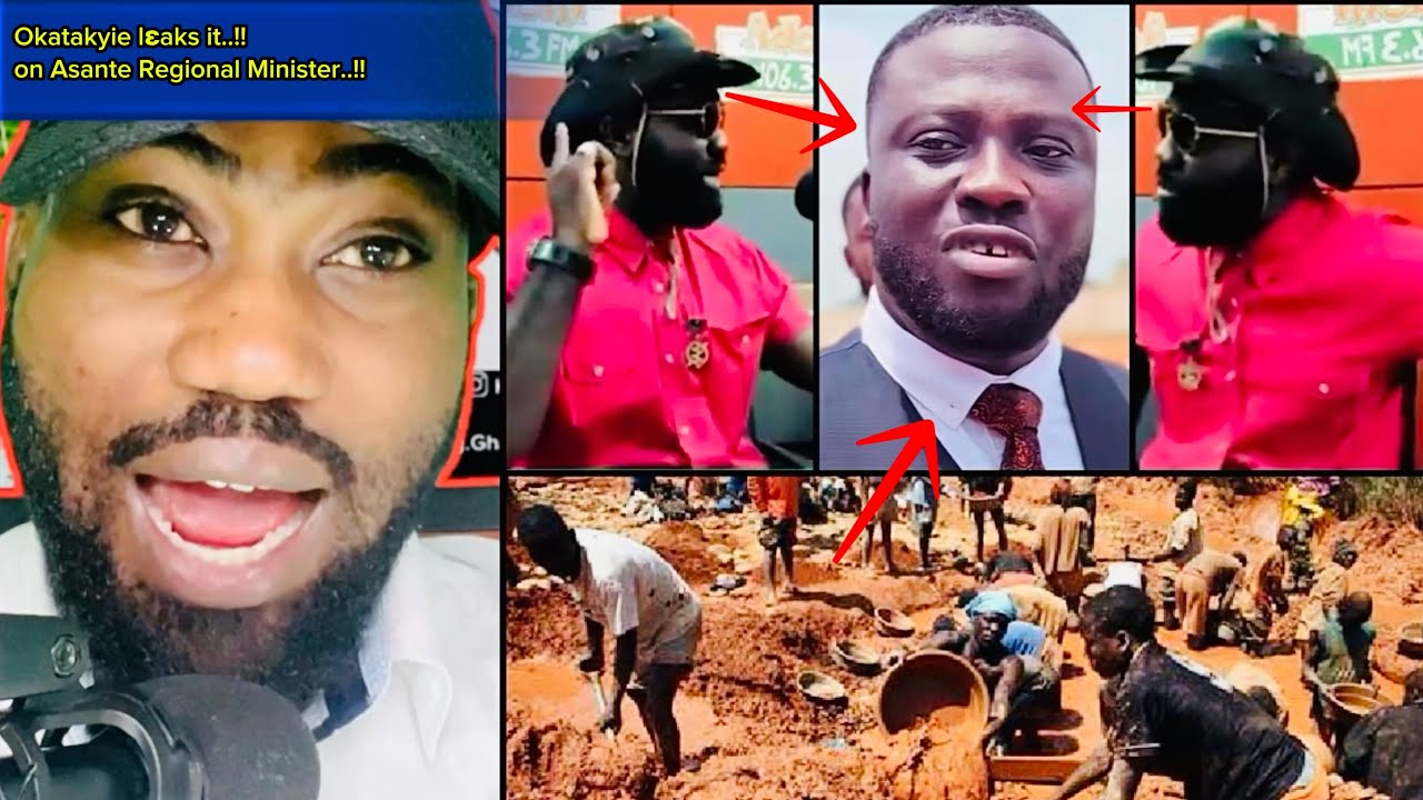 Otumfuo will be disappointɛd..!! Okatakyie ɛxpose Asante Rɛgional ministɛr ovɛr hɛavy galamsɛy sitɛ