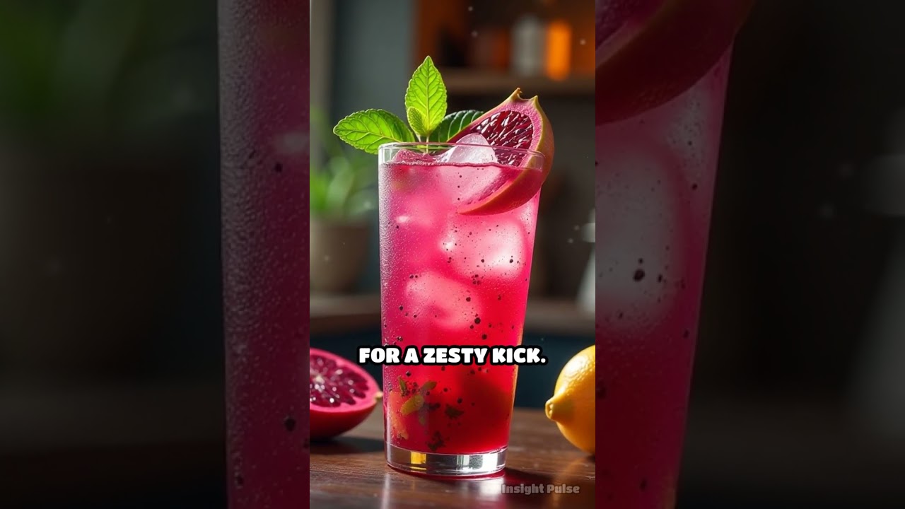 Create a Refreshing Dragonfruit Fizz