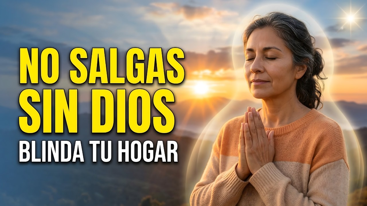 🛑 NO SALGAS DE CASA Sin Hacer Esta ORACIÓN DE PROTECCIÓN TOTAL 🛡️
