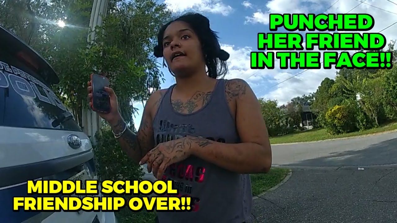 Florida Girls Fight Over Money - St. Petersburg, Florida - September 27, 2023