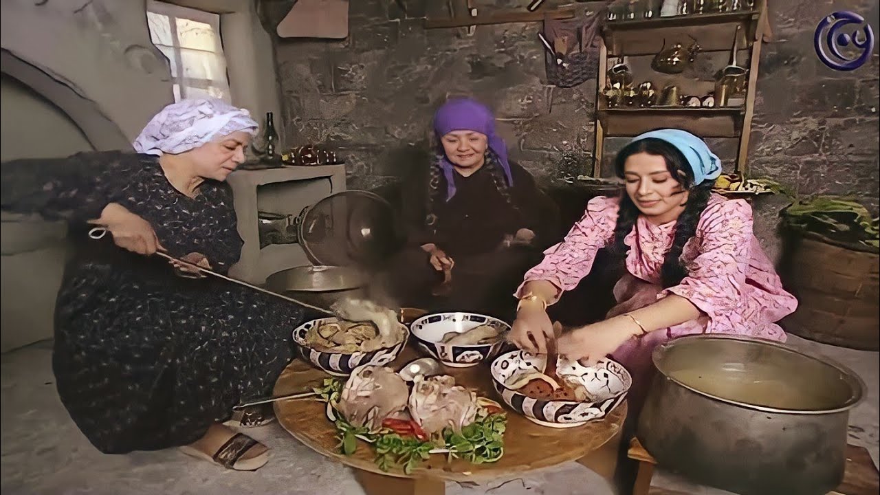 طبخة القشة - سامية جزائري ، هالة شوكت وكاريس بشار