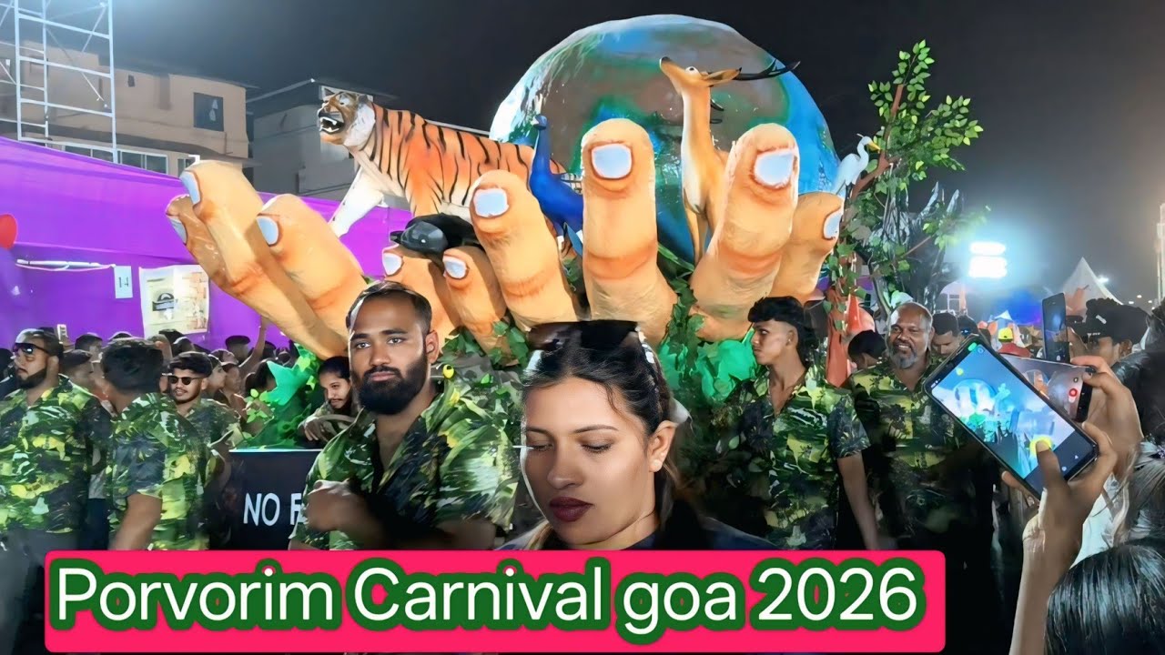 🔥 Porvorim Goa Carnival 2026 Full Celebration Vlog | Goa Festival Vibes