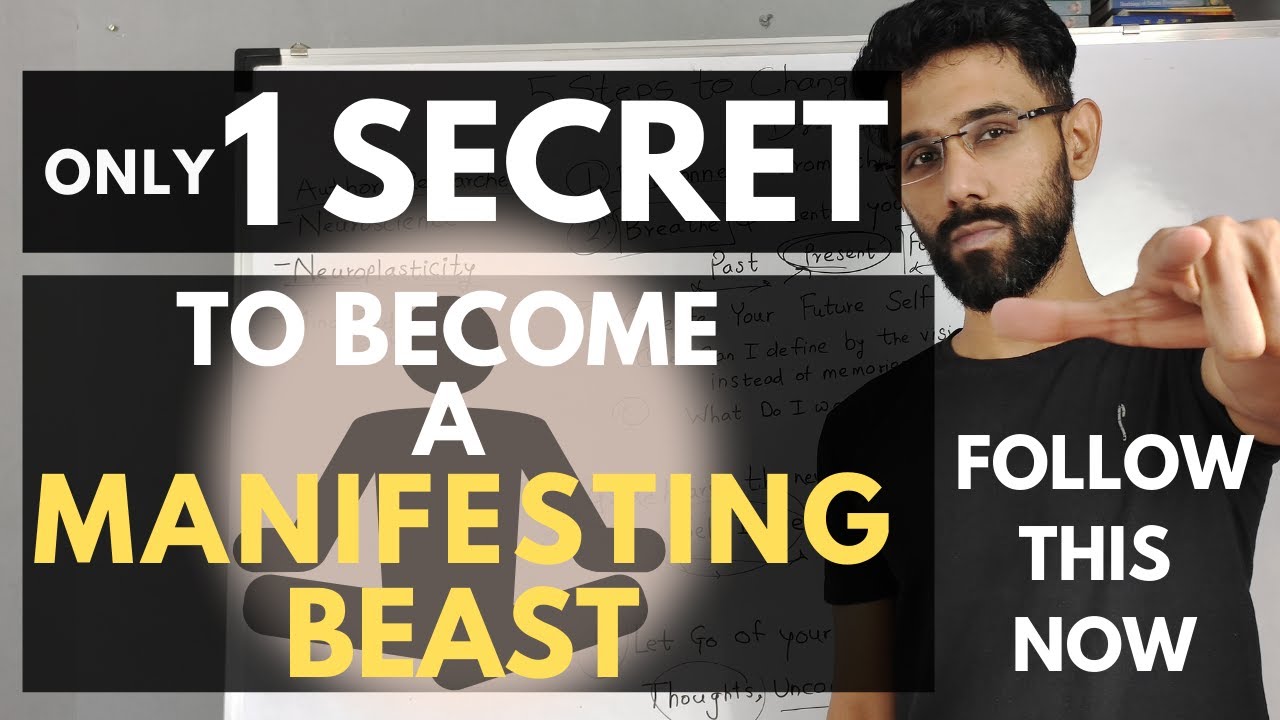 Follow This Simple Technique To Get Better In Law Of Attraction | Become A Manifesting Beast