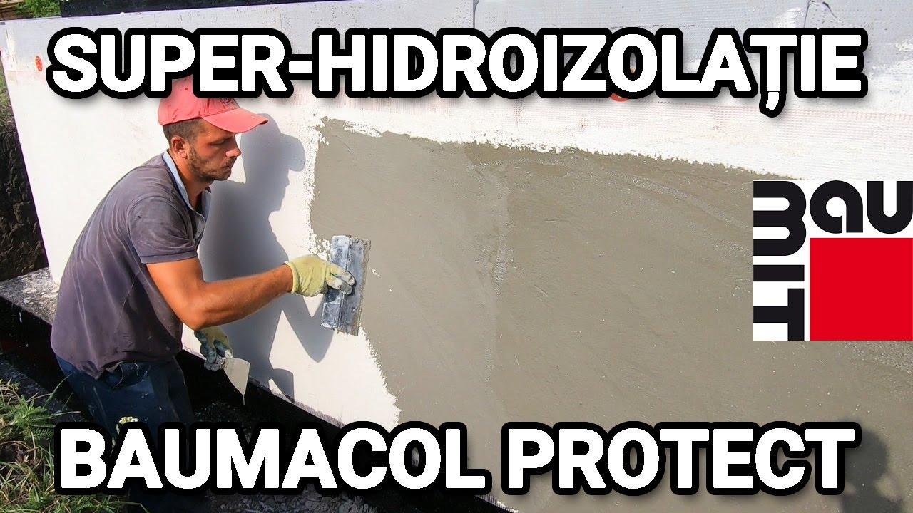 #58 Hidroizolare cu Baumacol Protect la fundatie. Partea II #casapasiva #passivehouse