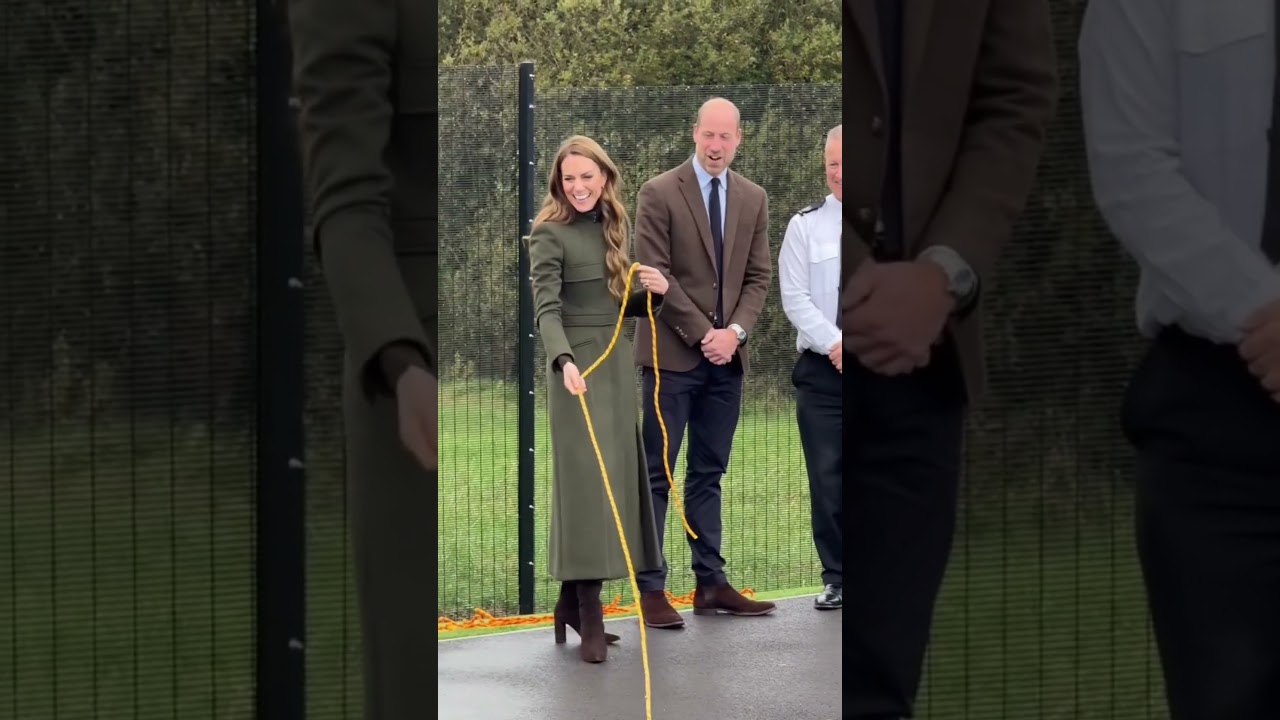 Prince & Princess of Wales Try Fire & Rescue Training in Northern Ireland! 😄❤️