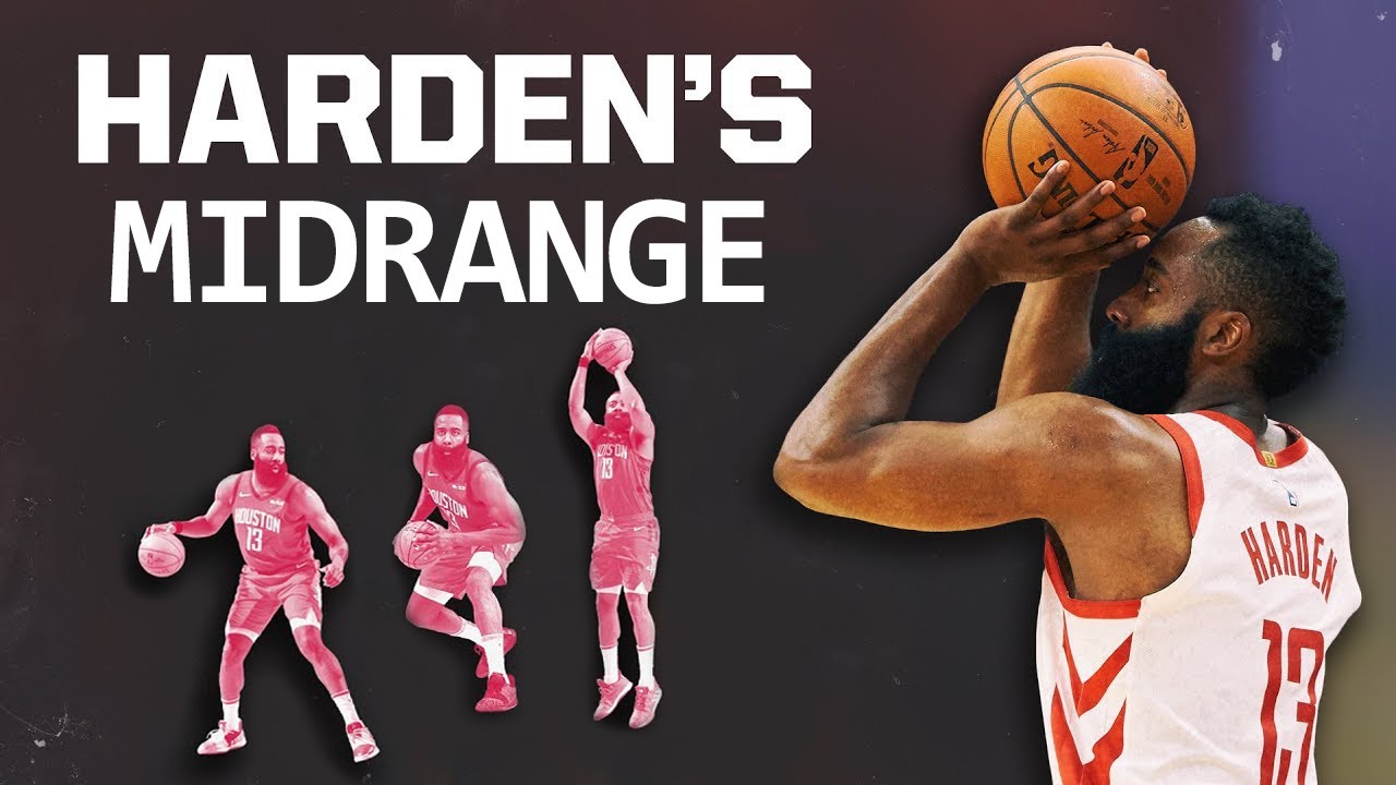 35 MINUTES OF EVERY JAMES HARDEN MIDRANGE SHOT! (2015-2020)