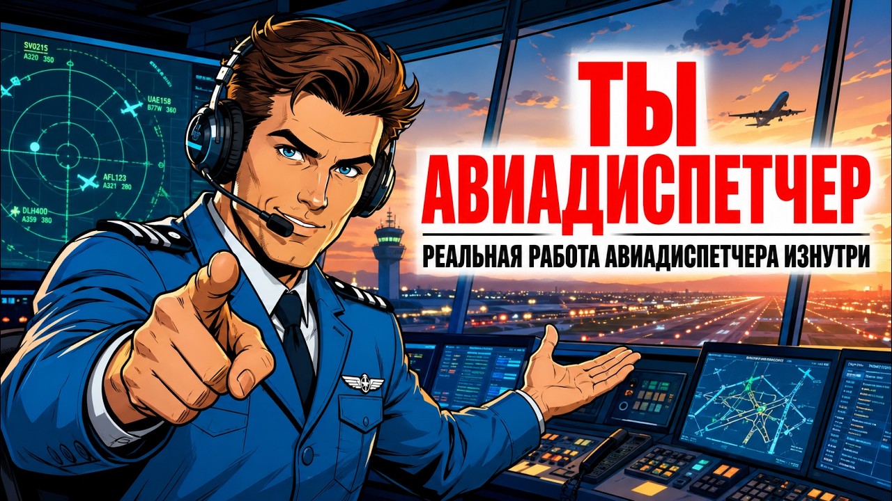 Они столкнутся: у него 3 секунды чтобы спасти всех — жизнь авиадиспетчера