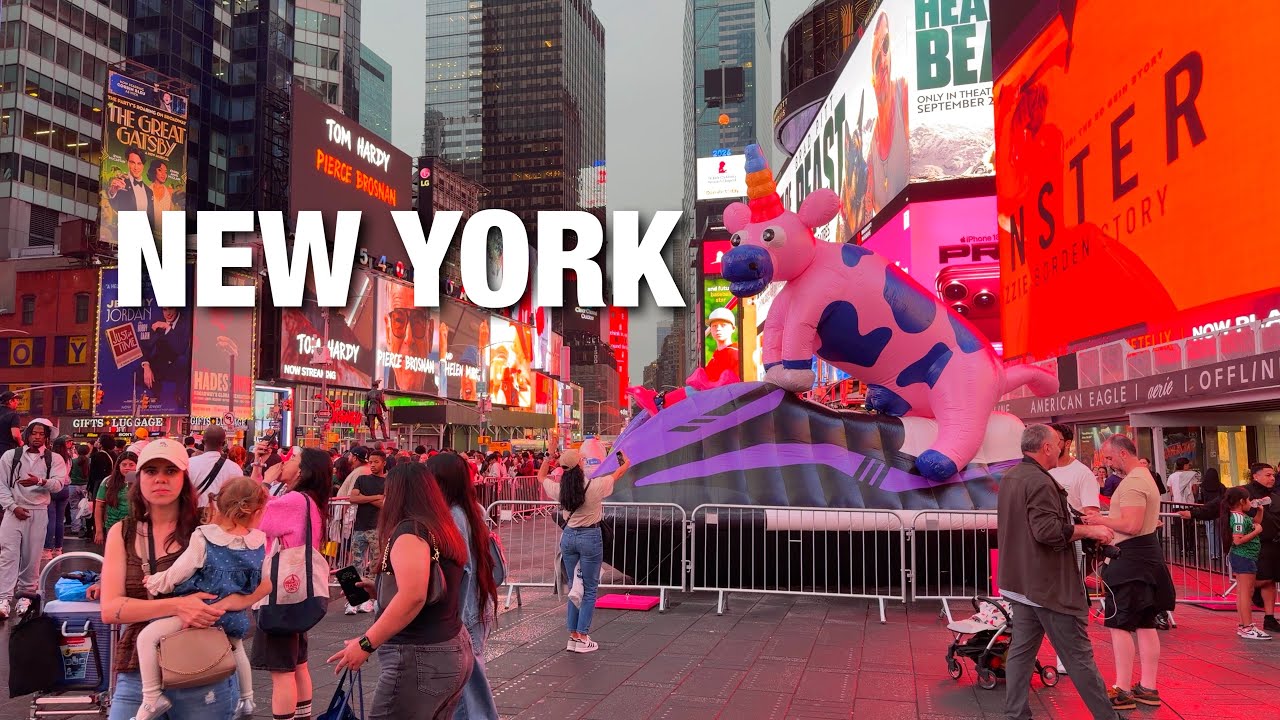New York City 4K LIVE Manhattan on Wednesday (September 23, 2026)